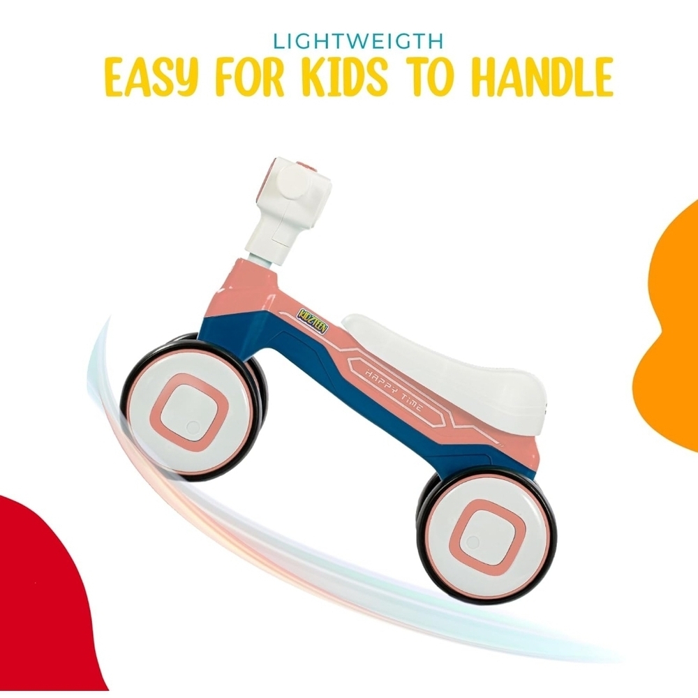 Pink and Blue Ride-On Toy - Picture 6 of 10